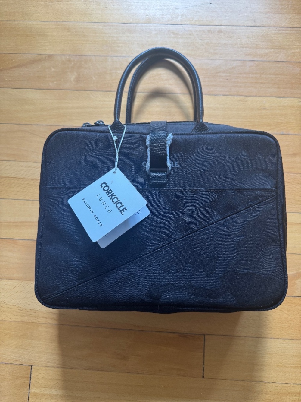 Corkcicle Baldwin Boxer Lunchbox. Black Camo.  NWT